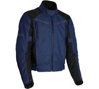 Acerbis X-Street Chaqueta textil para motocicleta, negro/azul, Talla XL