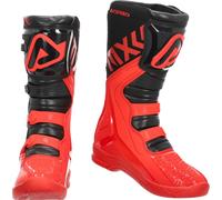 Acerbis X-Team 2025 Botas de motocross, negro-rojo, tamaño 45 para Hombres