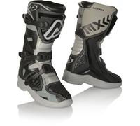 Acerbis X-Team Botas de motocross infantiles, negro-gris, tamaño 35 para Niños