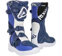 Acerbis X-Team JR Kids Botas de motocross, azul/blanco, Talla 37