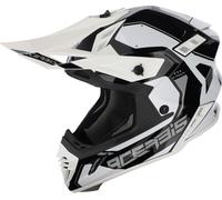 Acerbis X-Track, casco de motocross XS male Negro/Blanco