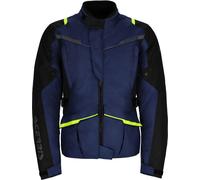 Acerbis X-Travel, chaqueta textil impermeable L male Azul Oscuro/Negro/Amarillo Neón