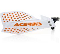 Acerbis X-Ultimate Guardia de manos, blanco/naranja, Talla única
