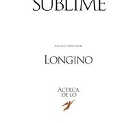 Acerca de lo sublime | Longino , Haris Papoulias