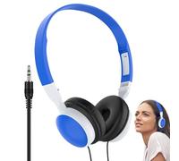 Acerca de los auriculares - Auriculares con cable para ordenador con micrófono ajustable para juegos y estudios | Sonido estéreo plegable con reducción de ruido, compatible con ordenador portátil