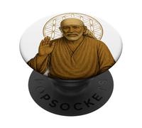 Acerca de Sai Ram | Shirdi Sai Baba | Sai Baba PopSockets PopGrip Adhesivo