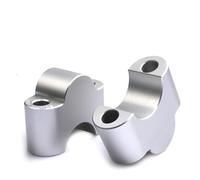 Acercador Elevador Manillar Moto para VOGE para DS525X para 525DSX para DSX525 Elevador De Manillar Motocicleta Montaje Abrazadera Adaptador Extensión Elevación(A Just Height-Silver)