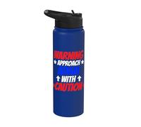 Acércate a Adam con precaución Nombre personalizado de Adán Stainless Steel Insulated Water Bottle