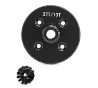 Acero 37T/13T engranaje cónico diferencial trasero RC piezas mejoradas para TRAXXAS 1/8 6S MAXX SLASH-102076-4 1/10 MAXX W/WIDEMAXX RC coche