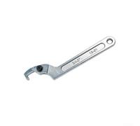 Acero ajustable para llave de gancho creciente para ajuste de precisión de precarga de choque de motocicleta y hardware de utilidad de agua (cabeza redonda 19-51)
