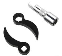 Acero al carbono para herramienta de extracción de medio eje de bocina diseñada alrededor de la mecánica de apalancamiento para reparaciones efectivas de campo (E)