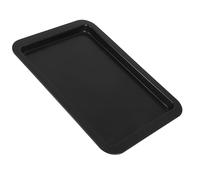 Acero Bandeja para Hornear Antiadherente Rectangular, Negro | Uso en Horno y Asado, Fácil Desmolde, para Galletas y Panecillos, Acabado Negro Elegante