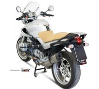 acero de escape Mivv SLIP-ON con el casquillo de carbono Suono Sport