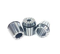 Acero de resorte. Juego de pinzas de resorte de gran agujero ER8-ER40 para mandril de taladro, fresa, herramienta de torre(ER25 (17 mm-20 mm)4 PCS)
