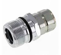 Acero DN 12.5 Acoplamiento hidráulico Enchufe G 1/2 pulgadas Rosca hembra ISO 14541 D M36 x 2