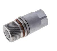 Acero DN 15 Enchufe hidráulico de cara plana G 1 pulgada Rosca hembra ISO 16028 D M43 x 2