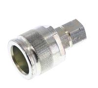 Acero DN 6.3 Acoplamiento hidráulico Enchufe G 1/4 pulgada Rosca hembra ISO 14541 D M24 x 2