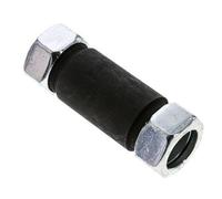 Acero fosfatado 28L Racor de corte recto para soldar Mampara 160 bar ISO 8434-1