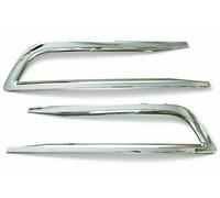 Acero Inox. Faros Antiniebla Marco Cromo para VW Passat 3G B8 Desde 2014
