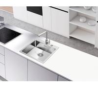 Acero Inox Fregadero Integrado Cocina Lavabo 50 X 50CM respekta Chicago