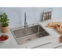 Acero Inox Fregadero Integrado Cocina Lavabo 60 X 50CM respekta Chicago