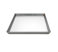 Acero Inox. Quemador 35cm para Chef L/XL : Macizo Voll-Edelstahlplatte, Ø 35CM