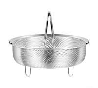 Acero inoxidable 304 para inserto de vapor para ollas de cocina, para hacer comidas saludables y fácil de limpiar después de su uso (XL)