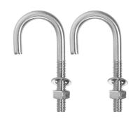 Acero Inoxidable 304 Perno de Anclaje 2 Piezas | Cimientos y Estructuras de Cemento, Acabado Plata, Instalación Sencilla, Herraje de Alta Resistencia