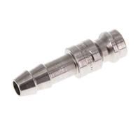 Acero inoxidable 316L DN 5 Enchufe de acoplamiento neumático Pilar de manguera de 6 mm
