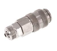 Acero inoxidable 316L DN 5 Racor de acoplamiento neumático Tuerca de unión 4x6 mm