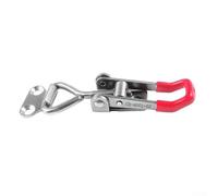Acero inoxidable ajustable para abrazadera de palanca Gh-4001-ss con tensión de 150 kg para perno de puerta, herramienta de bloqueo rápido para taller y uso de maquinaria automotriz en el jardín