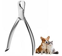 Acero Inoxidable Alicates Uñas Profesionales, Cortauñas Gato Profesional Fabricado en acero inoxidable, Pequeños animales tijeras gatos uñas Para Gatos, Gatitos, Kittys, Cachorros, y Más Mascotas