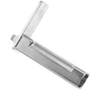 Acero Inoxidable Bisagra Pequeño para Refrigerador y Congelador | Reemplazo Ajustable, Fácil de Instalar y Mantener, Aporta Estabilidad y Soporte, Color Plata
