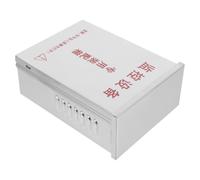 Acero Inoxidable Caja de Conexiones Exterior, Montaje Mural | Plata, Resistente a Salpicaduras, Gran Capacidad, para Cables y Equipos Eléctricos en Pasillos y Comercios