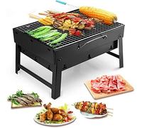 Acero Inoxidable Carbón Barbacoas Uten Portátil Barbacoa Pozo Parrilla Picnic