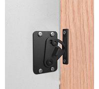 Acero inoxidable Cerraduras Negro para puertas y pestillos para Puerta corredera del granero - Stainless Steel Lock for Sliding Barn Wood Door