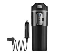 Acero inoxidable Coche Eléctrico Taza Térmica - Calefacción de taza de viaje portátil, vista deliciosa, 304 acero inoxidable Liner Café Té - Aceros Café Bebida Taza Tokte Agua Termal Aislado Aislado