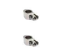 Acero inoxidable de 20/22/25/30/32 mm para embarcación superior con bisagras, accesorios de cubierta de barco con 2 tornillos troquelados para álbumes de recortes