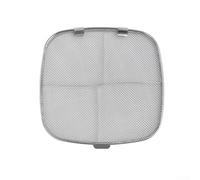 Acero inoxidable de doble capa para protector contra salpicaduras compatible con Ag300 Ig651 Ig601 Barbacoa Grill Machine Anti Grasa Shield Plate Accesorio de cocina Color plateado (cuadrado)