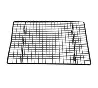 Acero inoxidable de refrigeración y hornear Rack antiadherente cocina parrilla bandeja Durable inoxidable horno seguro para galletas pastel de pan galletas 10,24x9,06 pulgadas