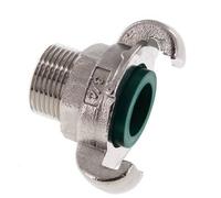 Acero inoxidable DN 19 DIN 3489 Acoplamiento de garras giratorias G 3/4'' Macho