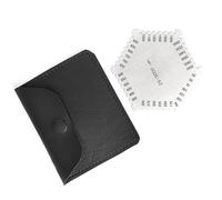 Acero Inoxidable E112, Peine de Película Altamente Húmeda 25 3000um E112 HEX Precisión Espesor Galgas de Espesores Calibre Calibre 25~3000um Escala para Medición de Pintura