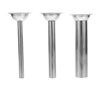 Acero Inoxidable Embutidora de Salchichas Tamaño 5 3 Piezas | Fácil de Limpiar y Segura de Usar, Plata, para Bolsas de Carne, Personas que Hacen Salchicha