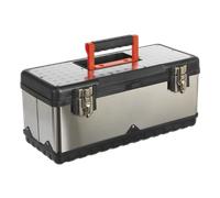 Sealey AP505S Acero Inoxidable Caja de Herramientas 505mm con Bolsa Bandeja