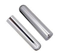 Acero inoxidable metal tono barra guitarra diapositiva para Dobro vuelta acero guitarra eléctrica guitarra 2 unids