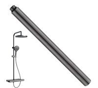 Acero inoxidable para extensión de manguera de 11,81 pulgadas - Extensión de la alcachofa | Extensión Protagonista | Manguera de extensión de ducha | Altura de la cual se extiende | Conexión