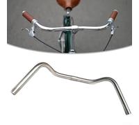 Acero inoxidable plegable estilo City - 560 mm 25 Vástago manillar trekking confort todoterreno para ancho Cruiser Steel Fit Bikes Bar 4mm