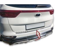 Recambo | Protector de Parachoques Trasero | Compatible con KIA Sportage IV | Tipo QL | 2015-06/2018 | Acero Inoxidable Cromado | Protección Borde de Carga