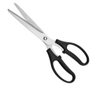 Acero Inoxidable Tijeras de Cocina Negro, Multifuncionales | Acero Inoxidable y Pp, Diseño Práctico de Corte Fácil, Uso Doméstico Duradero, para Barbacoa y Mariscos
