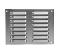 Acero Inoxidable Ventilación Reja 260mm x 190mm Fly Pantalla Plano Lama Conducto